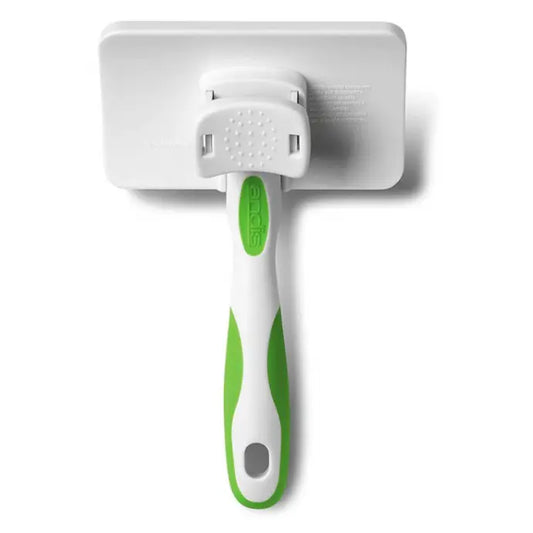 Andis Self-Cleaning Slicker Brush | Professional Dog & Cat Grooming Brush | Removes Loose Hair, Mats & Tangles