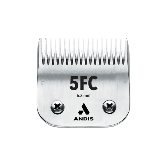 Andis CeramicEdge® Detachable Blade Size 5FC | 6.3mm Professional Pet Grooming Clipper Blade
