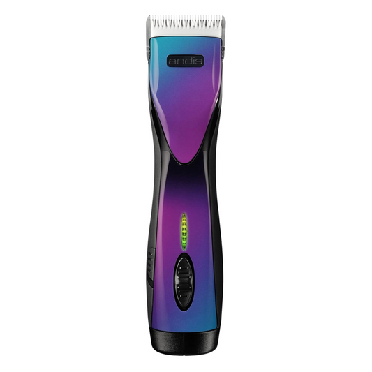 Andis Pulse ZR II Purple Galaxy Limited Edition Clipper | 5-Speed Cordless Detachable Blade Pet Grooming Clipper