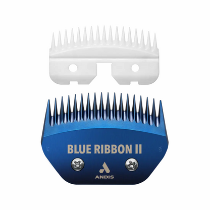 Andis CeramicEdge® Blue Ribbon II Blocking Blade | Professional Replacement Clipper Blade for Precision Pet Grooming