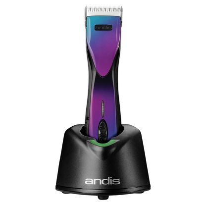 Andis Pulse ZR II Purple Galaxy Limited Edition Clipper | 5-Speed Cordless Detachable Blade Pet Grooming Clipper