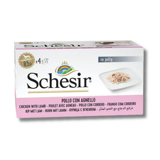 Schesir Dog Wet Food-Chicken Fillets With Lamb | Weight - 340g