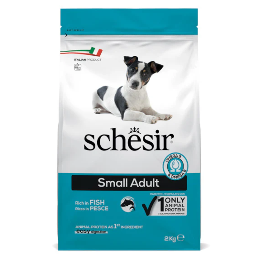 Schesir Toy Adult Maintenance Dry Dog Food with Chicken | Rich in Chicken | Only Animal Protein | Easy Digestion | 2kg