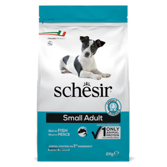 Schesir Toy Adult Maintenance Dry Dog Food with Chicken | Rich in Chicken | Only Animal Protein | Easy Digestion | 2kg