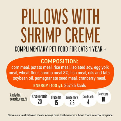 Cat Fest Pillows With Shrimp Cream[Weight - 30g]