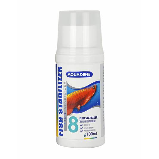 KW Zone Aquadine Fish Stabilizer | 100ml Aquarium Water Conditioner | Stress Relief & Water Quality Support for Freshwater Fish