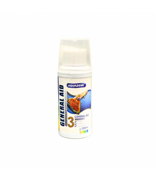 KW Zone Aquadene General Aid | 100ml Aquarium Water Treatment | Multi-Purpose Fish Health Conditioner