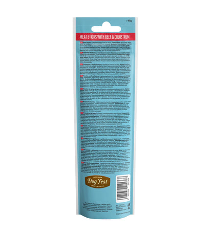 Dog Fest Beef Stick With Colostrum 45g | Colostrum-Enriched Puppy Treats