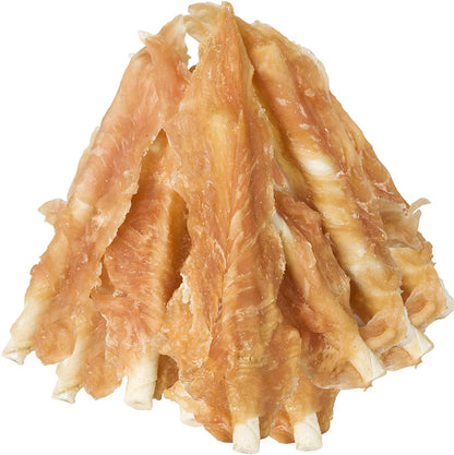 Dog Fest Chicken Fillet On Chewy Stick For Adult Dogs 90g | Whole Chicken Breast on Rawhide