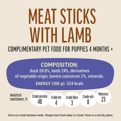 Dog Fest Lamb Stick With Colostrum 45g | Immune-Boosting Puppy Treats