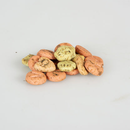 Duvo+ Chicken & Salmon Biscuit Mix for Cats 50g | Variety Cookie Mix with Vitamin E