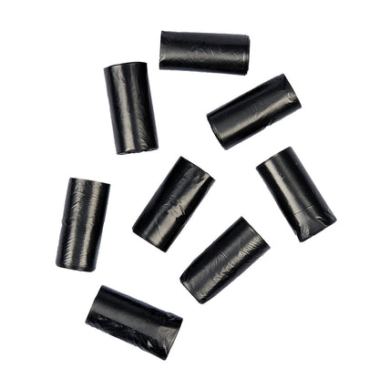 Duvo+ Classic Poo Bag Black 8 x 20pcs | Value Pack Black Dog Waste Bags