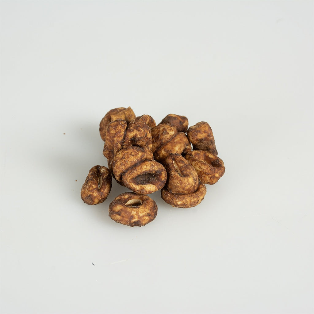 Duvo+ Crunchy Chicken Rings for Cats 50g | Ring-Shaped Chicken Treat with Taurine