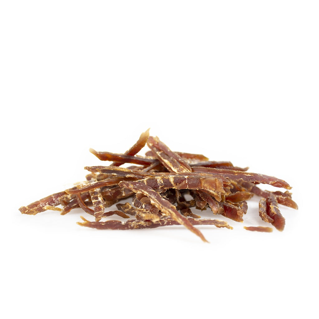 Duvo+ Dog Snack Duck Strips 80g | Soft Duck Breast Dog Treats