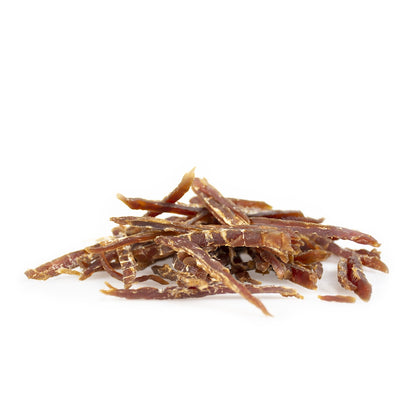 Duvo+ Dog Snack Duck Strips 80g | Soft Duck Breast Dog Treats