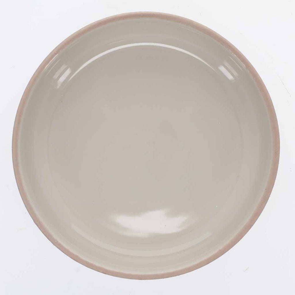Duvo+ Feeding Bowl Stone Sandy Coral Pink | Ceramic Dog & Cat Bowls (S, M, L)