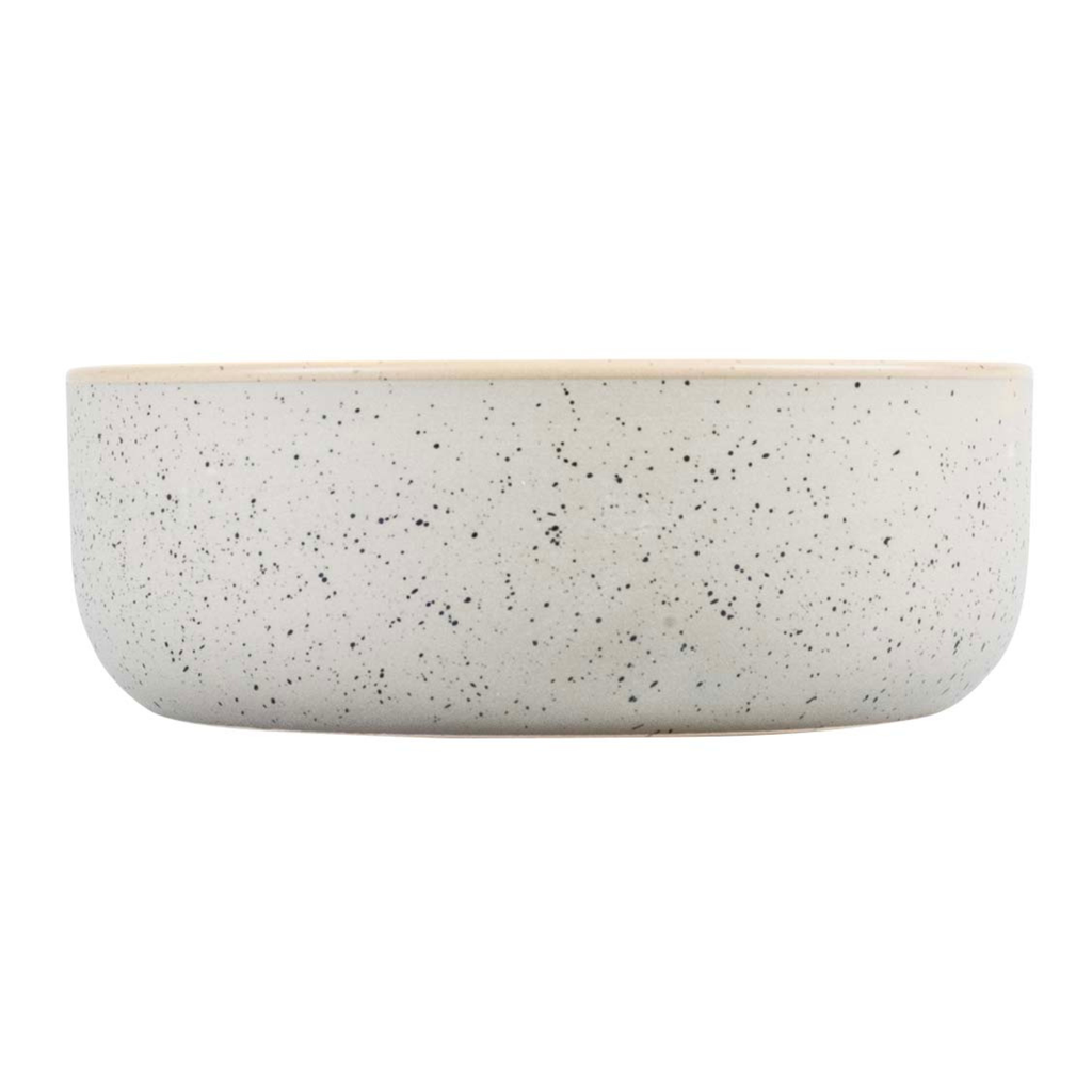Duvo Feeding Bowl Stone Smooth Dune Medium 680ml | Ceramic Feeding Bowl