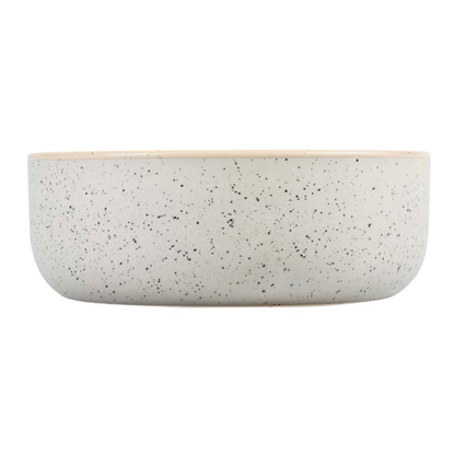 Duvo Feeding Bowl Stone Smooth Dune Medium 680ml | Ceramic Feeding Bowl