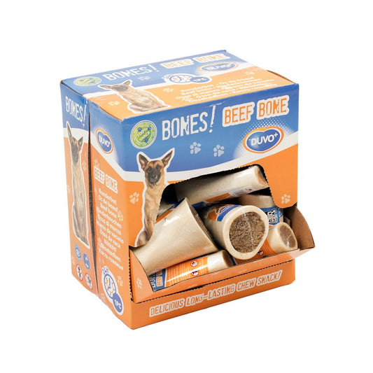 Duvo+ Filled Beef Bone Meats with Beef | Long-Lasting Natural Dog Chew