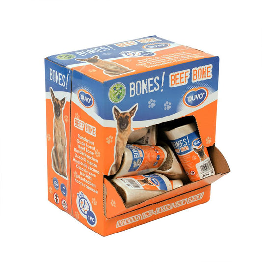 Duvo+ Filled Beef Bone Meats with Lamb | Long-Lasting Dog Chew with Lamb Filling