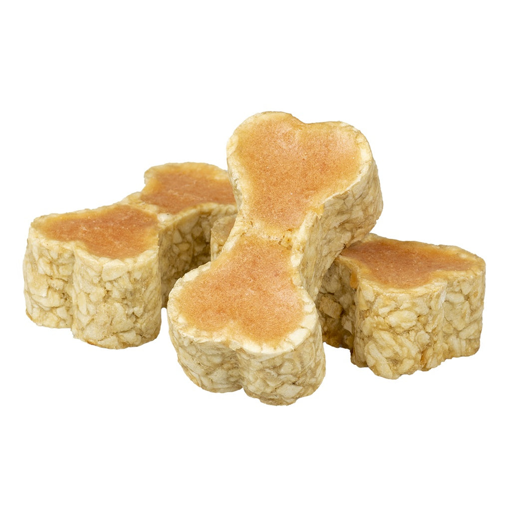 Duvo+ Meat Rice Bones With Chicken 140g | Gluten-Free Chicken-Filled Dog Treats