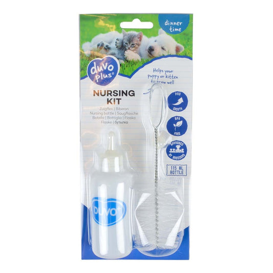 Duvo+ Nursing Kit 115ml | Complete Feeding Set for Puppies & Kittens