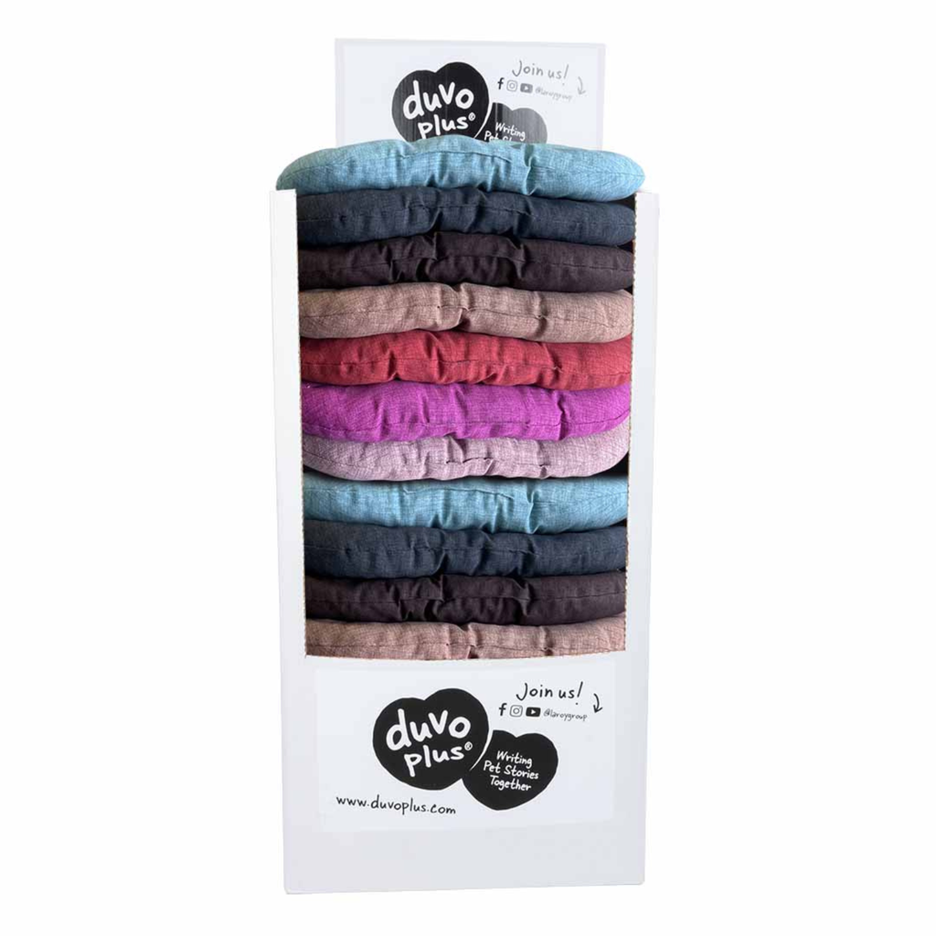 Duvo+ Oval Cushion Sewn Candy | Large Plush Dog Bed (Mixed Colors)