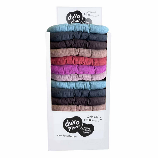 Duvo+ Oval Cushion Sewn Candy | Large Plush Dog Bed (Mixed Colors)