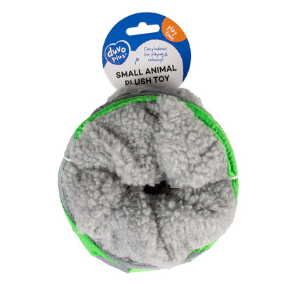 Duvo+ Play Tunnel Grey/Green 35cm | Collapsible Cat & Small Pet Tunnel