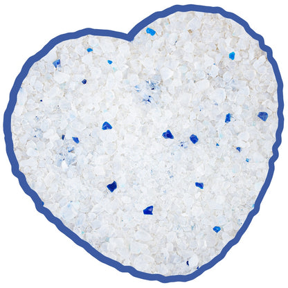 Duvo+ Premium Silica Cat Litter 16L Unscented | Dust-Free, Clumping Crystal Litter
