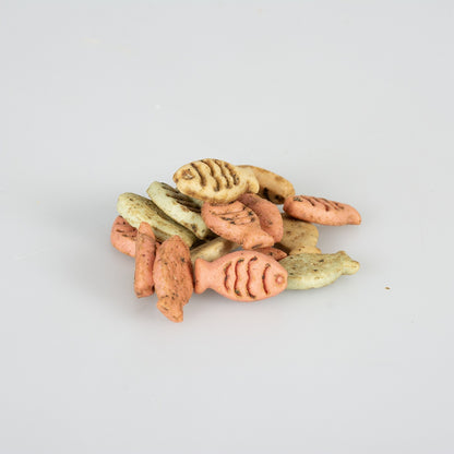 Duvo+ Salmon Biscuits for Cats 50g | Salmon Cookies with Vitamin E