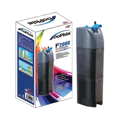 KW Zone DoPhin Internal Filter FDF2000 | 850L/H Aquarium Filter Pump | Powerful Internal Water Filtration System