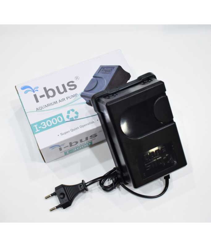 KW Zone Ibus Air Pump I-3000 | 220V/50Hz Aquarium Air Pump | High Output Oxygen Pump for Fish Tanks