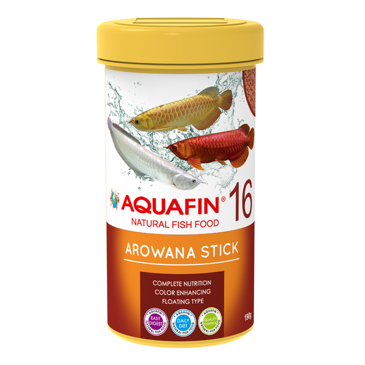 KW Zone Aquafin Arowana Fish Food Pellets | Premium Growth Formula | Aquarium Fish Feed | 500ml (190g)