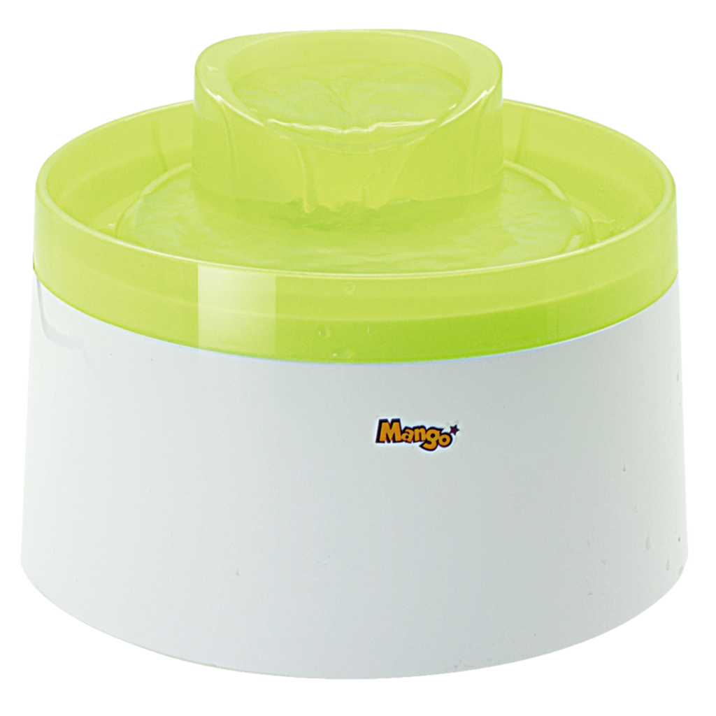 KW Zone Mango Pet Water Feeder Fountain | With Light & Transformer | Automatic Pet Drinking Fountain | Green Color