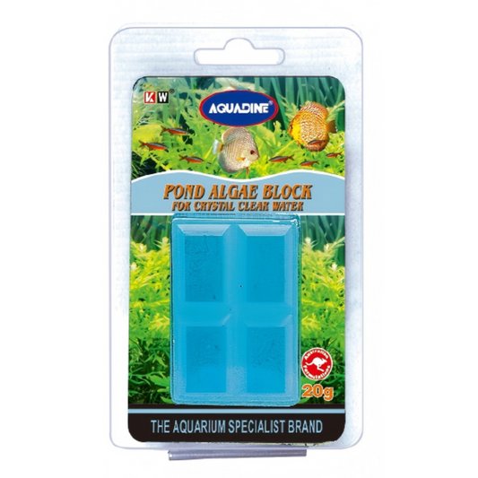 KW Zone Pond Algae Block | Pond Water Treatment | Algae Control | Aquarium & Pond Care | 20g
