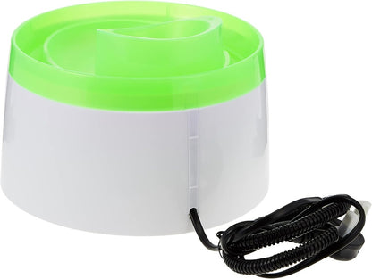 KW Zone Mango Pet Water Feeder Fountain | With Light & Transformer | Automatic Pet Drinking Fountain | Green Color
