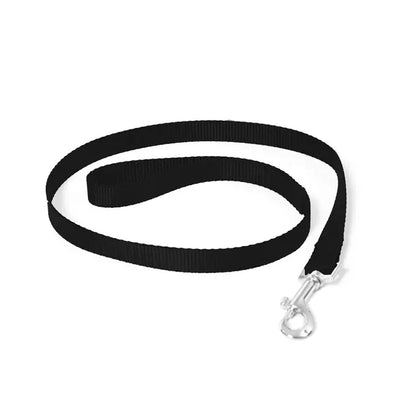 Duvo+ Nylon Lead-Black | Durable Dog Leash (Available in 3 Sizes)