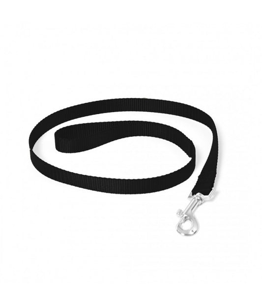 Duvo+ Nylon Lead-Black | Durable Dog Leash (Available in 3 Sizes)