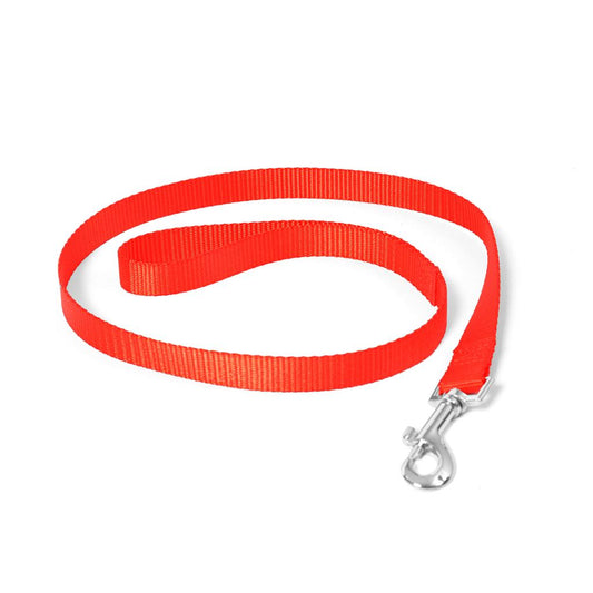 Duvo+ Nylon Lead-Red | Durable Dog Leash (Multiple Sizes)