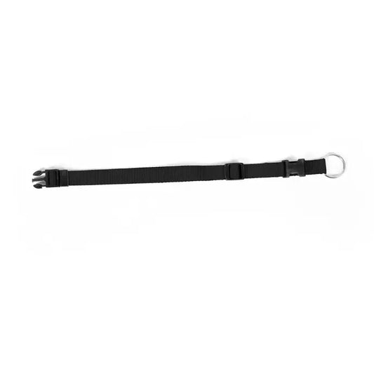 Duvo+ Nylon Collar Adjustable | Classic Black Dog Collars (3 Sizes)