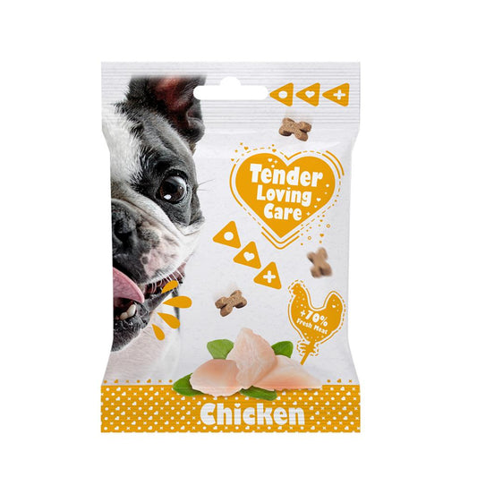 Duvo+ TLC Soft Snack Chicken 100g | Soft Chicken Training Treats for Adult Dogs