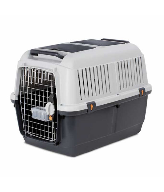 Duvo+ Bracco IATA Travel Crate | Eco-Friendly Pet Carrier for Air & Car Travel
