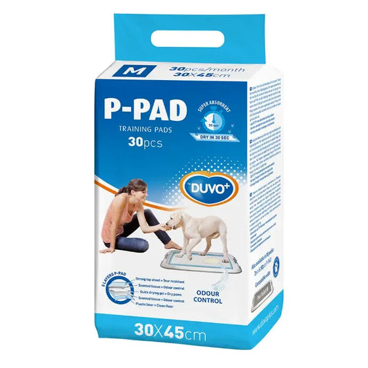 Duvo+ Pet Pad Medium 30pcs | Puppy Training Pads for Small Dogs