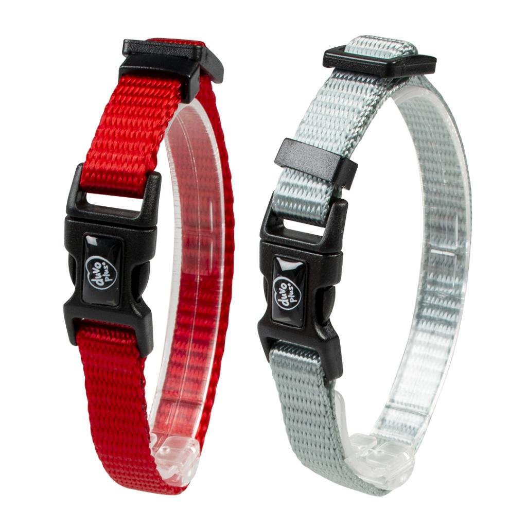 Duvo+ Puppy Collar Mixed Colors | Adjustable Nylon Kitten Collar