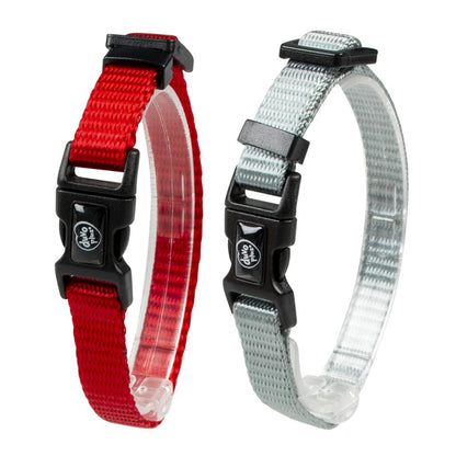 Duvo+ Puppy Collar Mixed Colors | Adjustable Nylon Kitten Collar