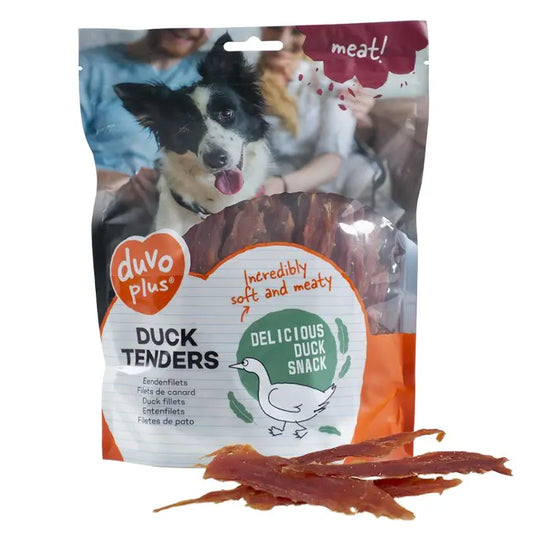 Duvo+ Dog Snack Duck Tenders 400g | Soft Duck Fillet Dog Treats