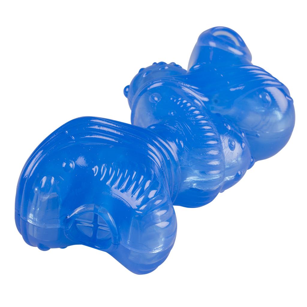 Duvo+ Chew 'n Snack Twister | Treat-Dispensing Dental Dog Toy