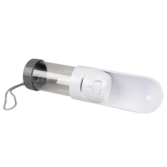 Duvo+ Drinking Bottle Compact White 300ml | Portable Pet Water Bottle