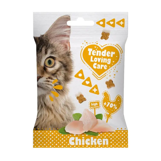Duvo+ TLC Soft Cat Snack Chicken 50g | Premium Chicken Cat Treats